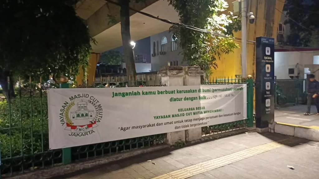 Ketua Yayasan Masjid Cut Meutia Ajak Umat Islam Jaga Persatuan 3 H. Benny Suprihartadi, SH